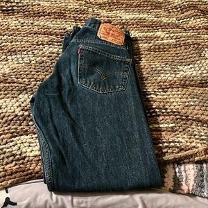 Levi’s Slim Straight 514 size 30/32 dark blue men’s jeans